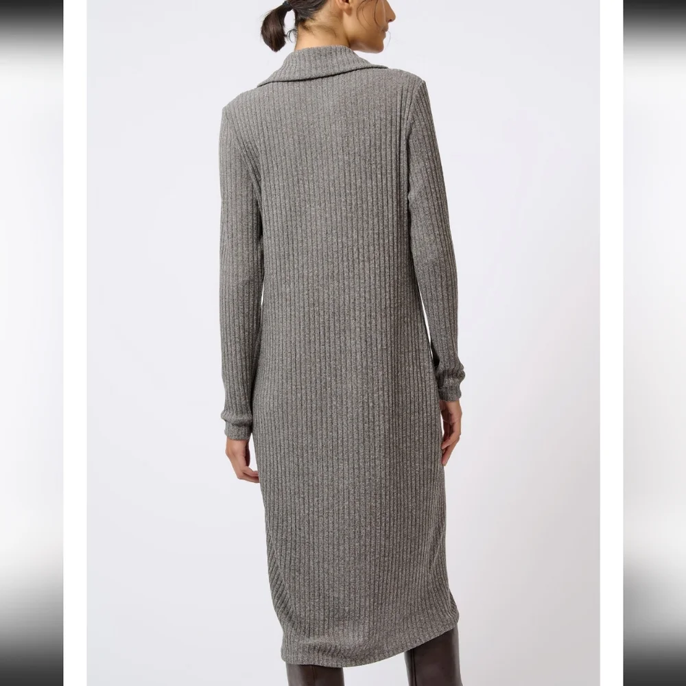 Kal Reiman Audrey Collard Rib Dress - Picture 3 of 4